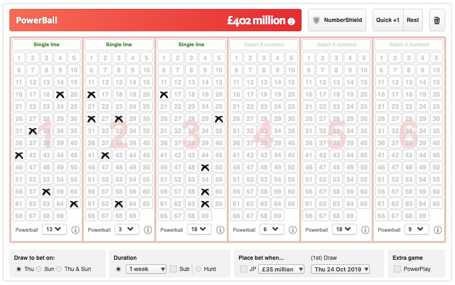 Lottoland offers UK players the chance to bet on the US PowerBall Lottery