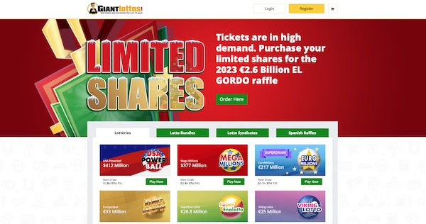Giant Lottos Christmas Lottery Bonuses