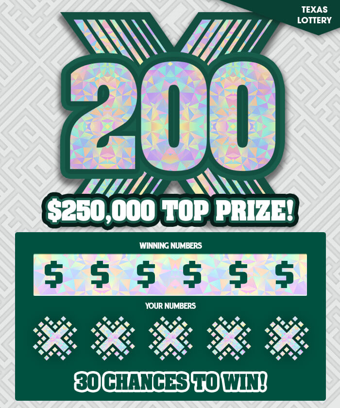 200X online scratch card at Giant Lottos with $250,000 jackpot and big multipliers, popular choice for UK scratch card players