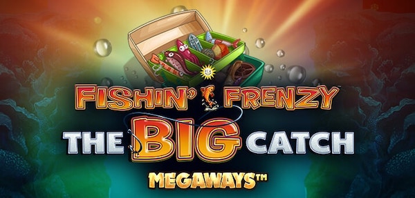 Fishin’ Frenzy The Big Catch Megaways slot game with free spins and 15,625 ways to win