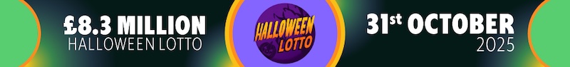 Jackpot.com UK Halloween Lotto 2025 – exclusive Halloween lottery draw with £8.3 million jackpot and spooky seasonal prizes