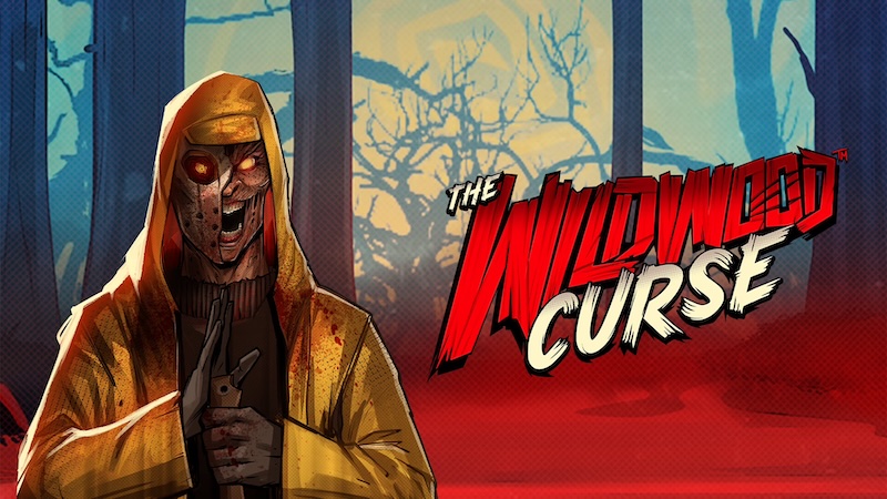 Play The Wildwood Curse Halloween slot by Hacksaw Gaming – dark forest theme with sticky wilds, cursed clusters and free spin bonuses